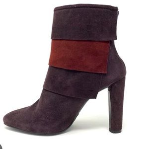 Stuart Weitzman suede ankle boots NWT